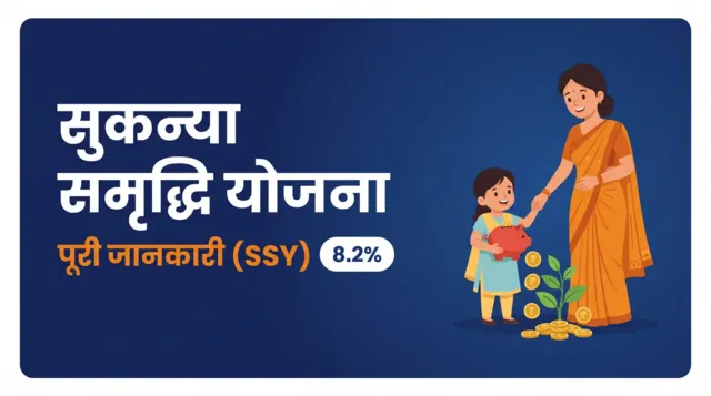सुकन्या समृद्धि योजना (SSY) की पूरी जानकारी — 8.2% ब्याज, बेटी के लिए बचत