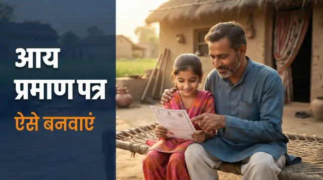आय प्रमाण पत्र 2026 — ऑनलाइन आवेदन, दस्तावेज़ और डाउनलोड की पूरी जानकारी